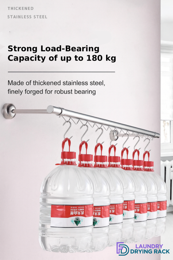 FD Fixed Laundry Rack - Stainless Steel 11 FLR - 10